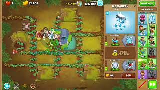 Bloons Tower Defense 6  Quests  Challenges  Patchs Cheap Chimps Challenge [upl. by Idnahr]