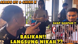 Video SAKSI‼️Masih Saling Cinta amp Sayang‼️Akang Mv amp Ghina Kamilla‼️ [upl. by Ahseyd362]