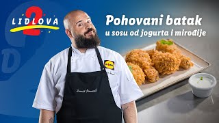 Omiljeno jelo│Pohovani batak u sosu od jogurta i mirođije│Lidlova 2│Lidl Srbija [upl. by Eniad935]