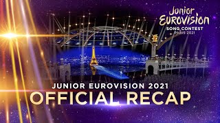 OFFICIAL RECAP All the songs of Junior Eurovision 2021 [upl. by Eadrahc]