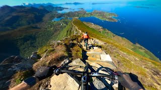 Mountain Bikers Really Attempt This Trail [upl. by Geordie]