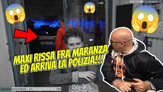 MAXI RISSA FRA MARANZA ED ARRIVA LA POLIZIA IN VETRINA DA DANKOL [upl. by Jaella571]