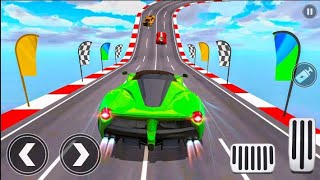 Mega Ramp Car Stunt Car Race Game  Impossible GT Car Stunt Game  Android Gameplay game 9 [upl. by Abran]