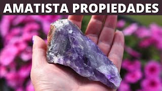 PIEDRA AMATISTA PROPIEDADES SIGNIFICADO BENEFICIOS Y USOS DE LA AMATISTA [upl. by Atinaej398]