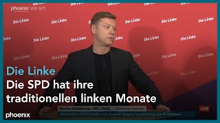 Pressekonferenz DIE LINKE zu aktuellen Themen  141024 [upl. by Ardnassela399]