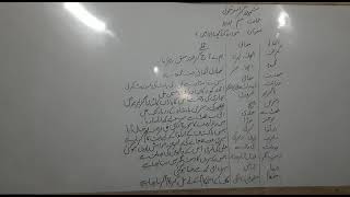 Class 6 subject urdu topic suno wo kia keh rhe hain alfaz jumle [upl. by Jelks]