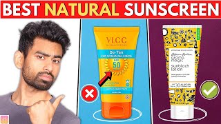 5 Natural Sunscreens in India in Budget Not Sponsored ft beyounick [upl. by Larok]