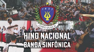 Banda Sinfônica  Hino Nacional [upl. by Lerrud]