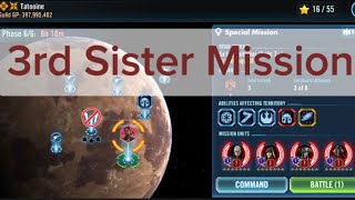 SWGoH 3rd Sister Special Mission [upl. by Dopp474]