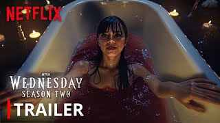 Wednesday Addams  Season 2 Full Trailer  Netflix New [upl. by Sitof]