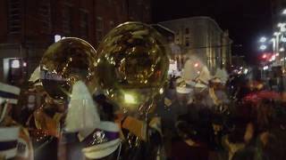 2018 Krewe of Muses Parade New Orleans Mardi Gras [upl. by Eylatan]