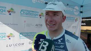 Gerben Thijssen  Interview at the finish  Trofeo Palma 2024 [upl. by Airpal]