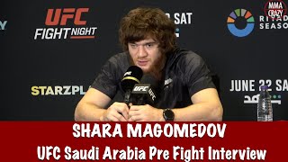 Sharaputdin Magomedov compares new opponent to Alex Pereira “I’m a pirate I’m gonna conquer” [upl. by Nomyaw721]