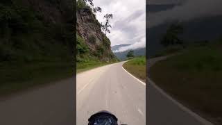 Pelling Roads 😍  Pelling to Siliguri  bajaj dominar400 nature mountains india indiapicture [upl. by Beore59]