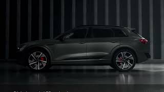 Animation Audi Q8 etron  Digital matrix LED technology [upl. by Hameerak281]