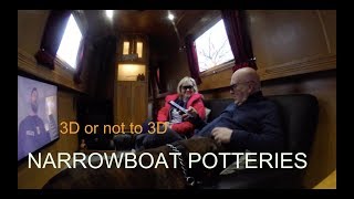 Narrowboat Potteries  SHOWING our mum in law Narrowboat Living  Narrowboat vlogs [upl. by Nerrat]