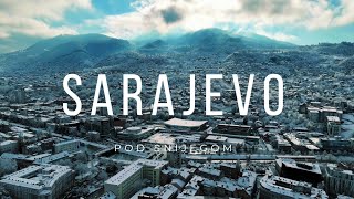 Sarajevo u snijegu Čarolija sa svih strana grada [upl. by Amekahs514]