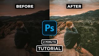 How to Fix Underexposed Photos in Photoshop CC 2MinuteTutorial [upl. by Anivla763]