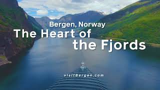 Experience the fjords in Norway  start from Bergen the heart of the fjords [upl. by Guthry]