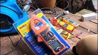 Ames CM1000A clamp meter unboxing testing and comparison with Fieldpiece SC680 and Fluke 902 [upl. by Hanafee484]