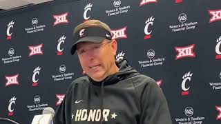 UC coach Scott Satterfield on UCF loss [upl. by Mazonson742]