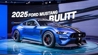 Unveiling the Beast 2025 Ford Mustang Bullitt – A Legendary Muscle Car Reborn [upl. by Hertha]