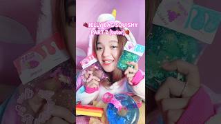 🍓BEGINI BIKINNYA GAMPANG🥰DIY JELLY BAG SQUISHY TUTORIAL DARI SLIME DONAT by Riayayariya [upl. by Obau341]