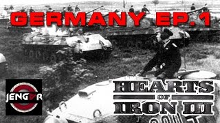 Hearts of Iron 3 Germany Ep 1 [upl. by Davidoff]