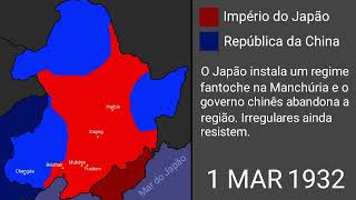 A Invasão Japonesa da Manchúria 1931 Todos os Dias [upl. by Marion]