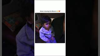 How cutely asher said abbu 🥺❤️ fukrainsaan triggeredinsaan wanderershub youtubeshorts trending [upl. by Olaznog]