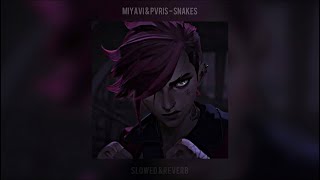 Miyavi amp Pvris Snakes from ARCANE Slowed amp Reverb [upl. by Noemi]