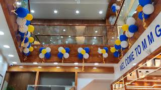 jewellery shop interior design om sai design ahmedabad 9904341084 [upl. by Ailelc]