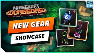 Minecraft Dungeons  All NEW Treetop Tangle Gear Showcase How To Get amp Secrets [upl. by Wanfried277]