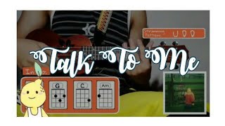 Talk to Me  Cavetown  Ukulele TutorialChords [upl. by Enahs]