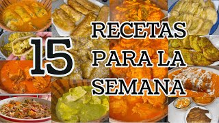 15 COMIDAS ECONÓMICAS parati viral parati fypシ recetas fyp fypシ゚viral viral [upl. by Ybbor]