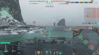 Le Fantasque  in T10 battle  134k damage  World of Warships  destroyer [upl. by Velda]