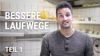 Teil 1 Bessere Laufwege in der Küche Tipps für die Gastronomie 7 [upl. by Nivets]