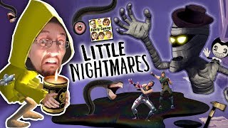 LITTLE NIGHTMARES 1 Fortnite Ruining our Family Bendys Ink is Everywhere FGTEEV gets Spooky [upl. by Jesher997]