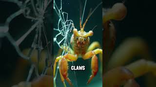 Worlds Deadliest Punch This Tiny Shrimp Can Break Glass and Bones shorts animalfacts [upl. by Jessalyn]