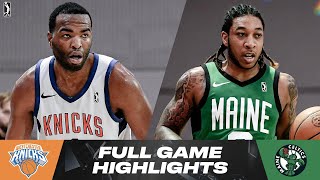 Westchester Knicks vs Maine Celtics  Game Highlights [upl. by Johansen]