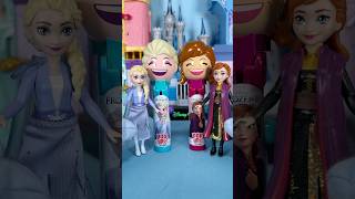 DISNEY PRINCESS Frozen Elsa and Anna  Let it Go  Jack World funny video😂Disney Best TikTok😂 [upl. by Rossy]