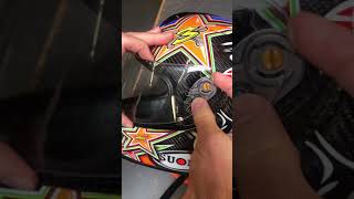 How to Change Suomy SR Sport Carbon Face Shield  New Pivot Kit 2018  SpeedAddictscom shorts [upl. by Oicaroh598]