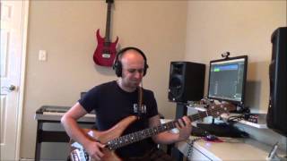 Toto  Stop Loving You  Bass cover by Andre Della Monica [upl. by Allevon497]