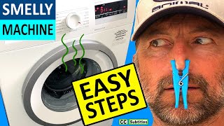 How to Clean a Smelly Washing Machine in 6 Easy Steps [upl. by Sanbo]