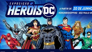 Visita a Exposição HEROIS DC  Murumbi shopping [upl. by Downing716]