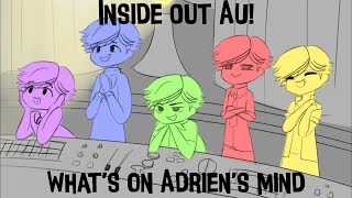 Miraculous Ladybug Comic Dub Inside Out AU Part 3  Whats on Adriens Mind [upl. by Bob]