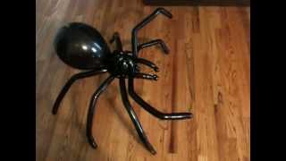 Spider Balloon Animal  NonTutorial Balloon Vlog 3 [upl. by Ecarg685]