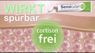 Sensicutan® Creme cortisonfrei [upl. by Venterea]