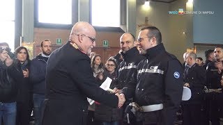 La cerimonia di San Sebastiano patrono della polizia locale [upl. by Dumas779]