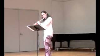 Minas Borboudakis  Aeolian Elegy Katrin Zenz flute [upl. by Salvidor]